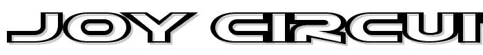Joy Circuit font
